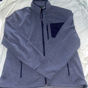 Orvis New with tags Flex Full Zip Up Jacket Pocket Sx XL Blue